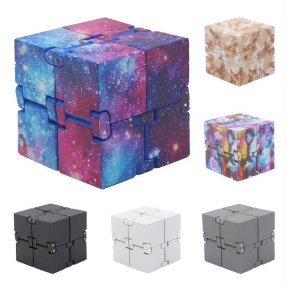 Infinity Cube Mini Stress Relief Fidget Cube Toys - Picture 1 of 6
